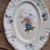 Digoin Sarreguemines dish numbered Agreste model
