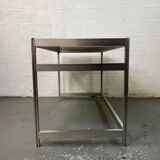 Bureau en Aluminium et Verre