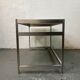 Aluminum and Glass Desk