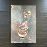 Old painting basket of thoughts