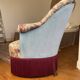 Fauteuil crapaud restauré Nobilis