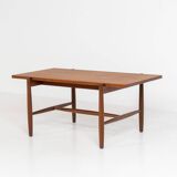 Table basse compacte par Asko (Finlande, années 1960).