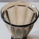 Art Deco Vase Inwald Rudolfova Huť – Model 11168 – Grey smoked glass –