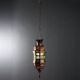 Suspension ancienne en métal et verre, Italie, XXe siècle