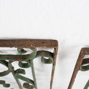 Art Deco Cast‑Iron Wall Decorations, Belgium, 1930s