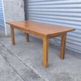 Solid beech farmhouse table 1950