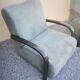 two vintage style armchairs