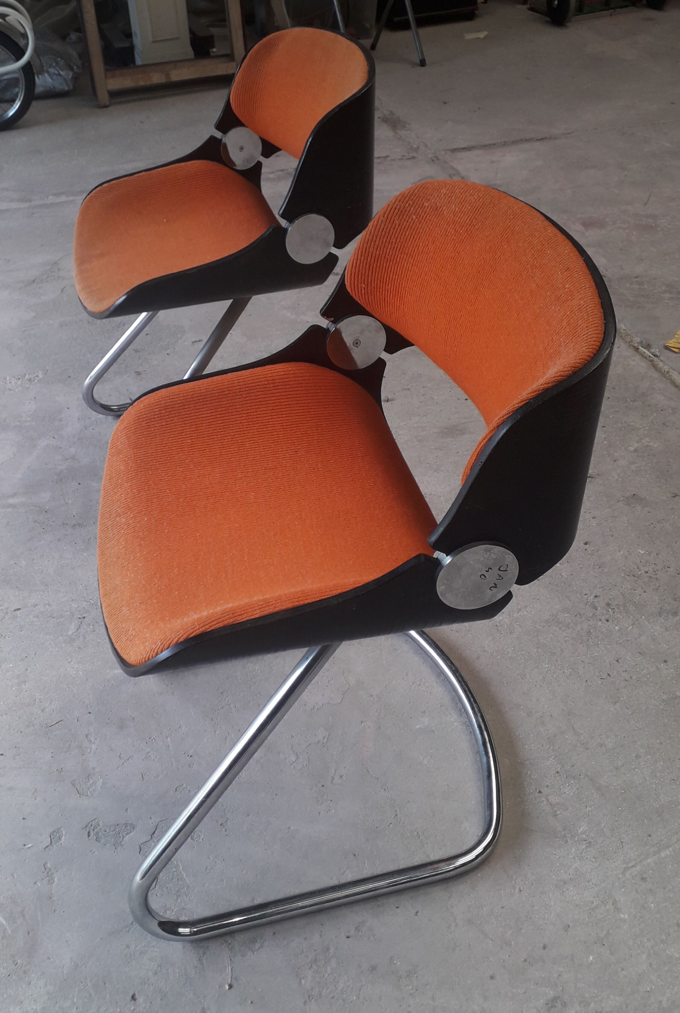 Pair of vintage armchairs