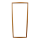 Oak mirror from the 60s, 84 x 38.5 cm.