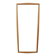 Oak mirror from the 60s, 84 x 38.5 cm.