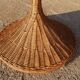 Side table foot Tulip rattan round