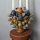 Chandelier tree of life Mexico handcrafted ethnic decoration