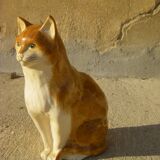 English ceramic cat