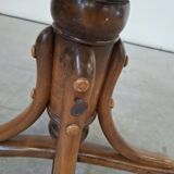 Sgabello da Pianoforte in Faggio Curvato e Paglia di Vienna