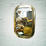 Brass mirror 43x29cm