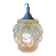 Vintage bubble glass pendant lamp