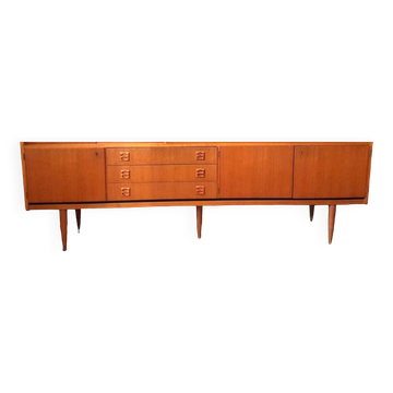 Enfilade scandinave vintage en teck