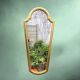 Large wall mirror in gilded resin – neoclassical style – 1970s
