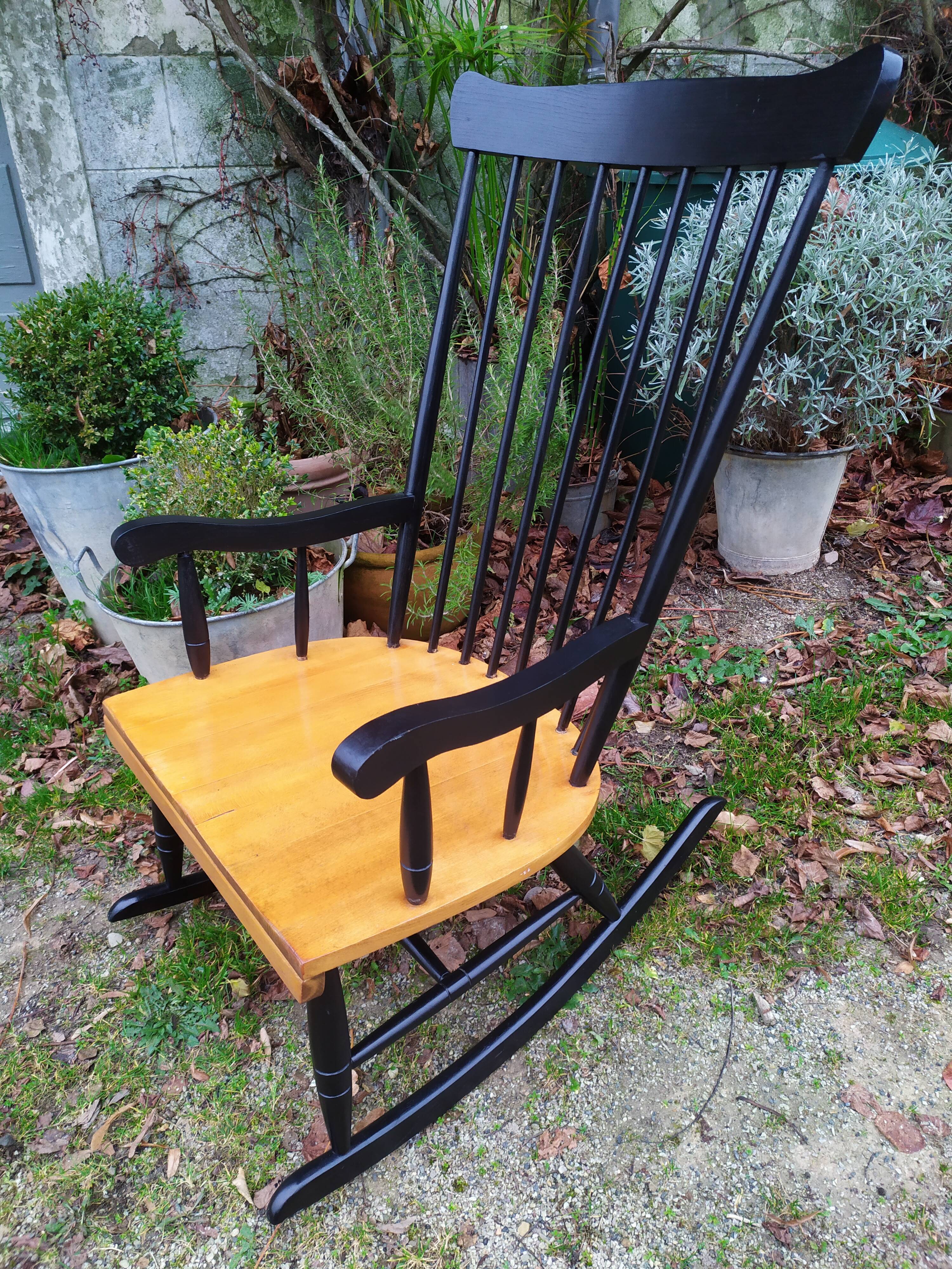 Scandinavian rocking chair 50s-60s