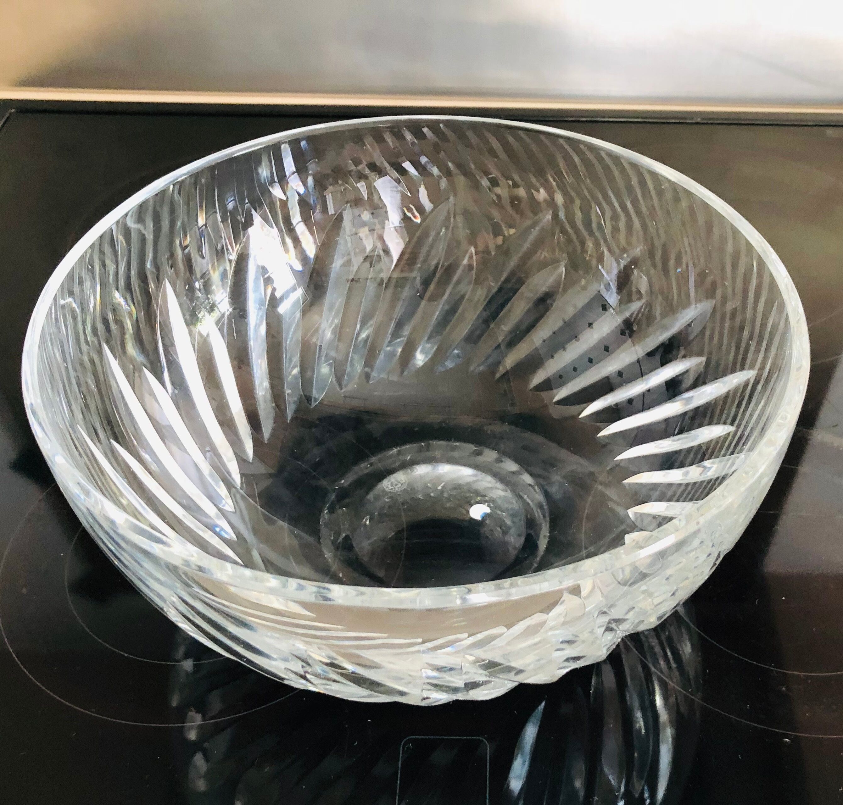 Large Baccarat crystal cut