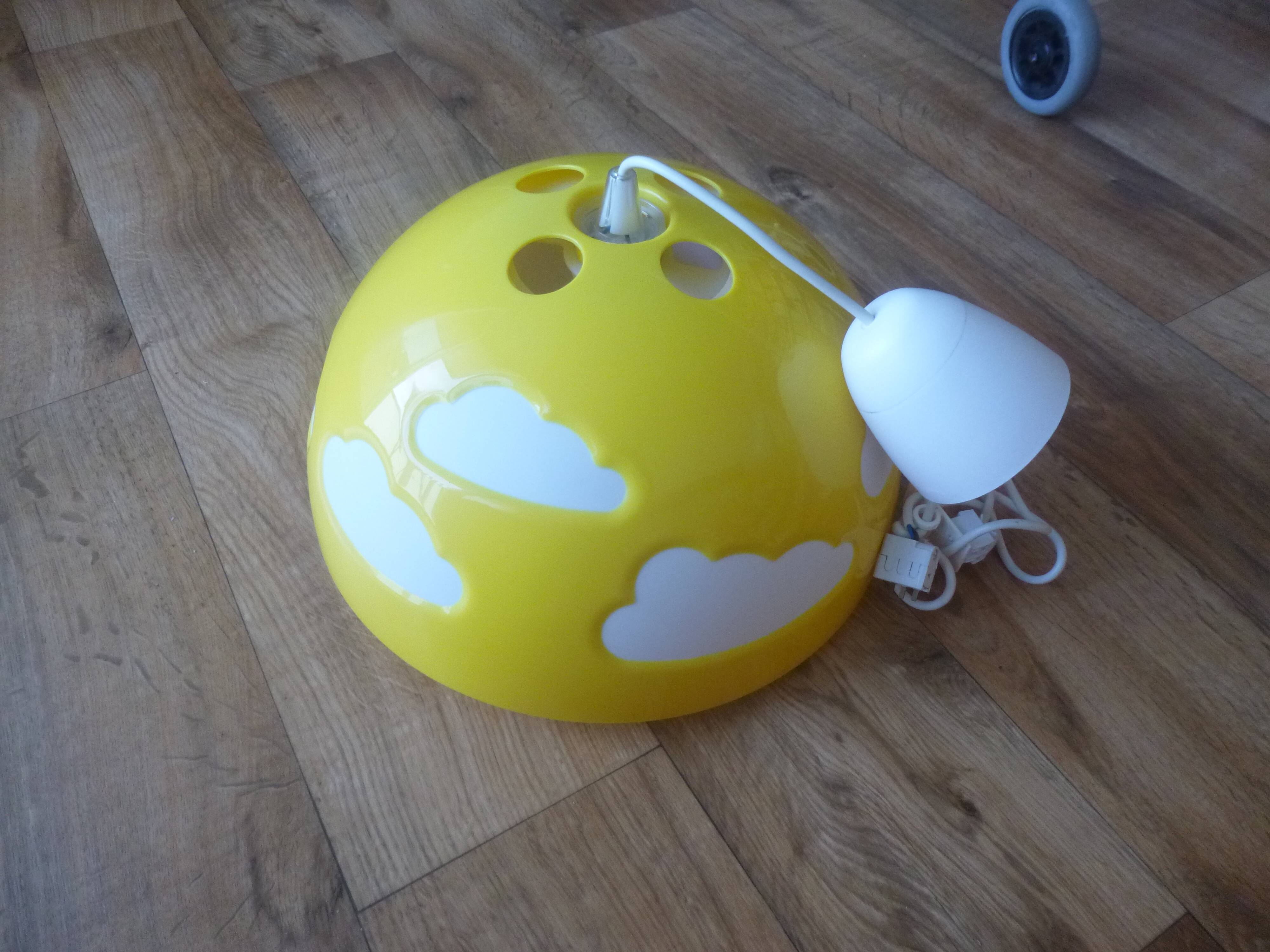 IKEA skojig cloud suspension chandelier 90s