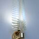 Rare Set of 2 Luxury Barovier e Toso Leaf Wall Light