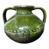 Glazed green terracotta jar – 1920s