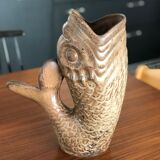 Fish sandstone vase