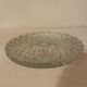 Set of one table mat and two crystal bottle bottoms