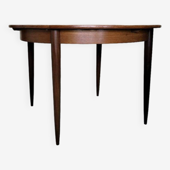 Vintage teak round table