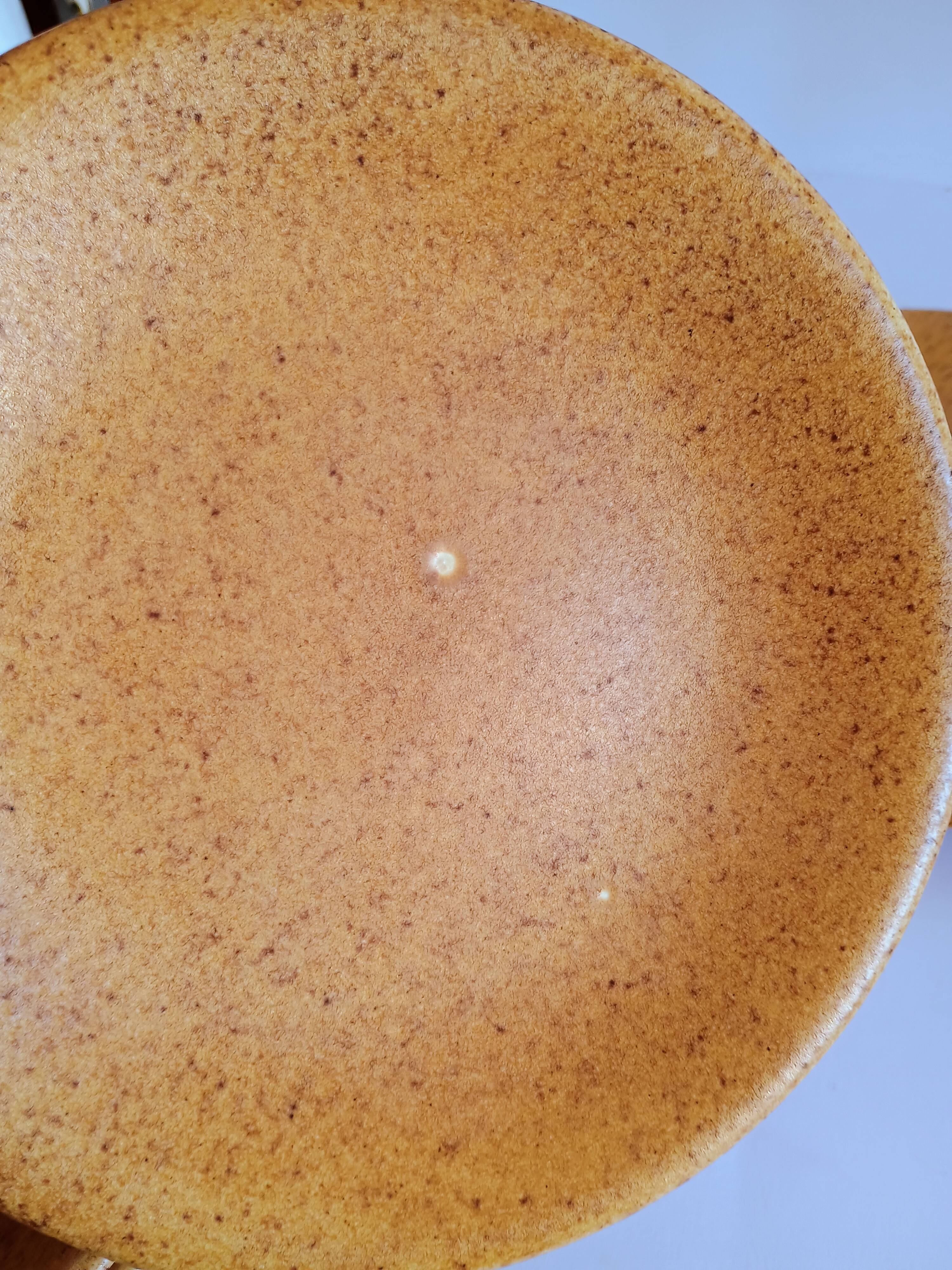 Set of 10 dessert plates Gres Chantilly Longchamp France