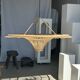 Suspension rattan saucer iron frame D:120 H:60