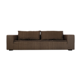 Grembo sofa by Armani Casa silk fabric