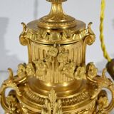 Lampe en Bronze Doré, époque Napoléon III – Milieu XIXe