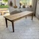 1950s pine farmhouse table 220cm