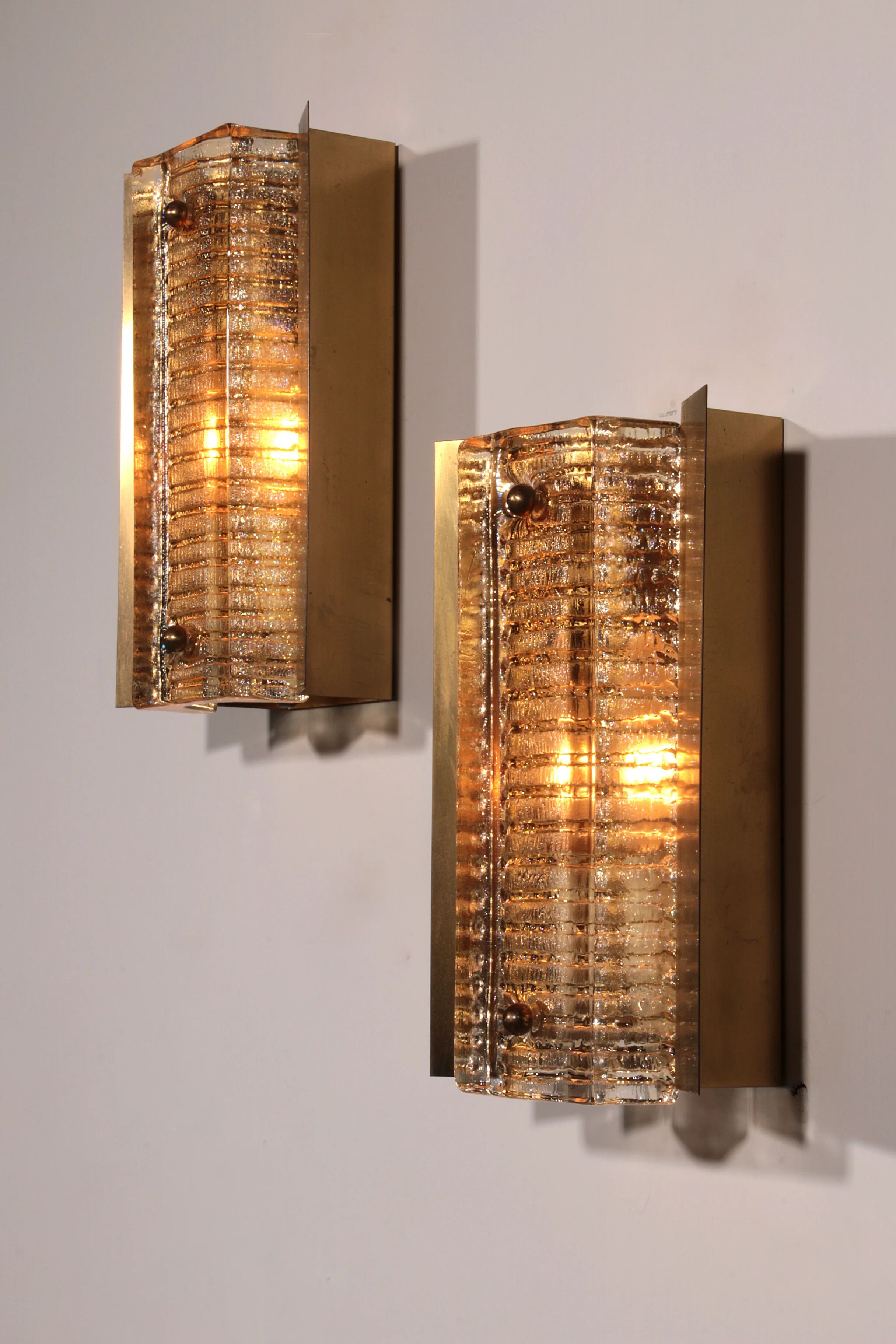 Design set Vitrika Aladdin wall lamps, Denmark 1960s