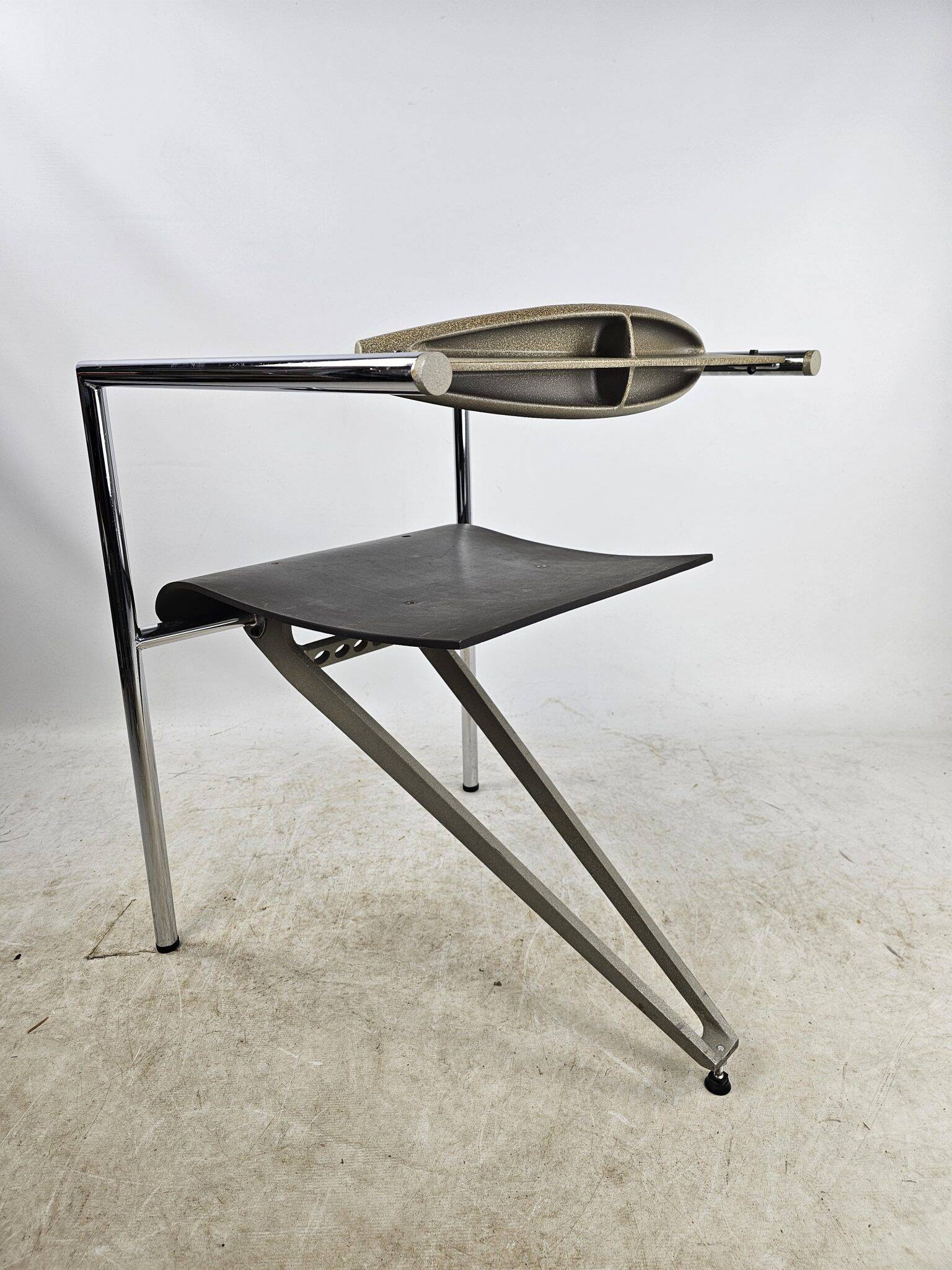 Fauteuil Xm3 rare de Xavier Matégot pour Farjon France, vers 1986. Bon état.