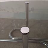 Designer chrome coffee table