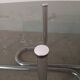 Designer chrome coffee table