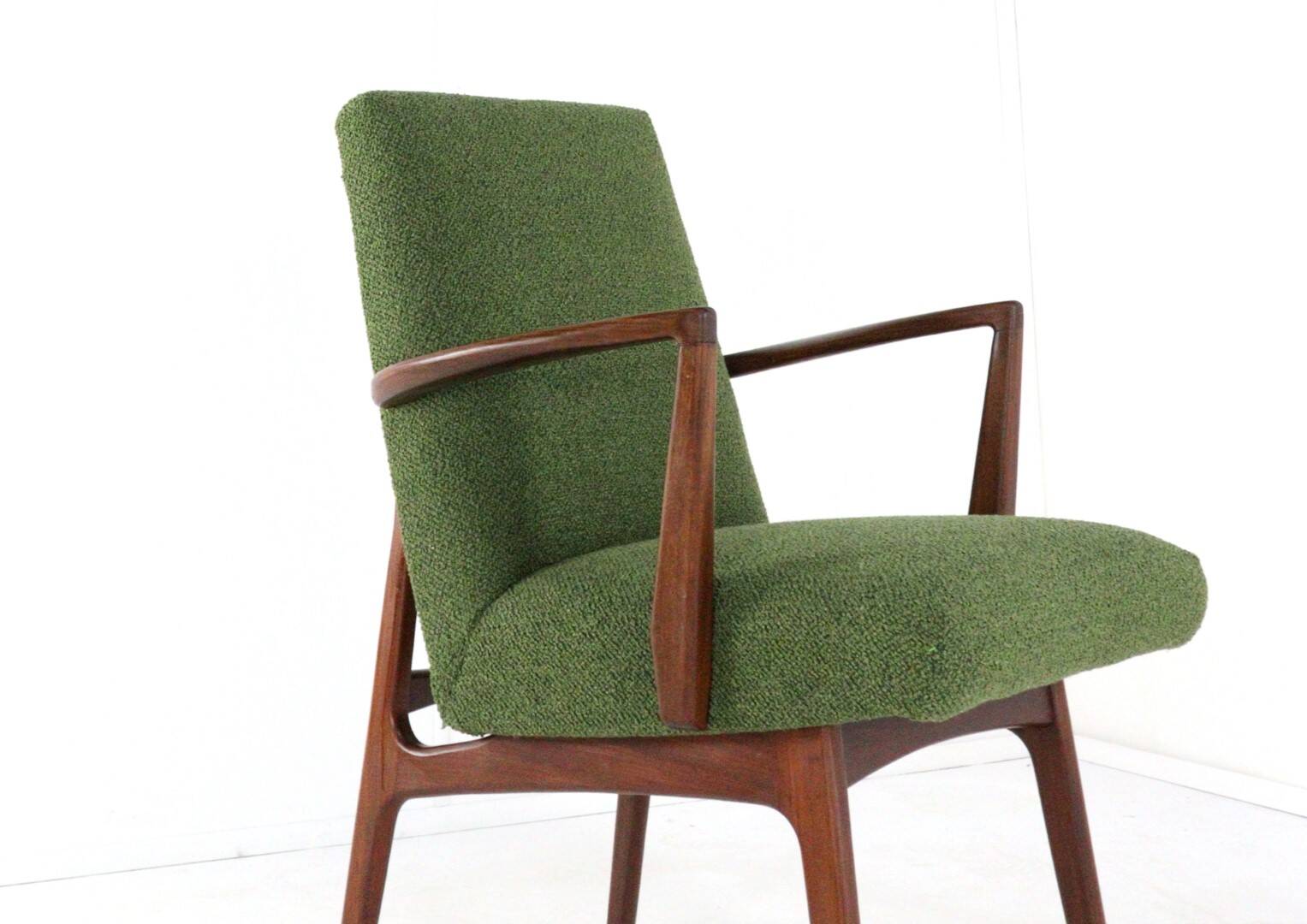 Fauteuil en teck du milieu du siècle 'Oosterhout'