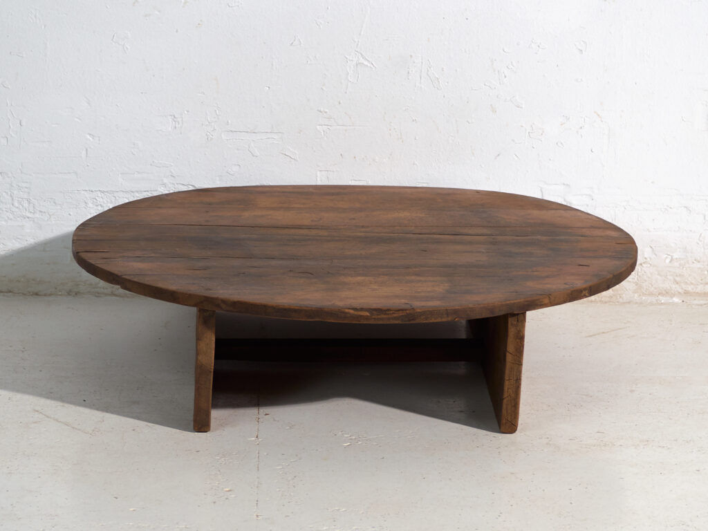 Antique solid wood cutting board – Central Europe, circa 1920