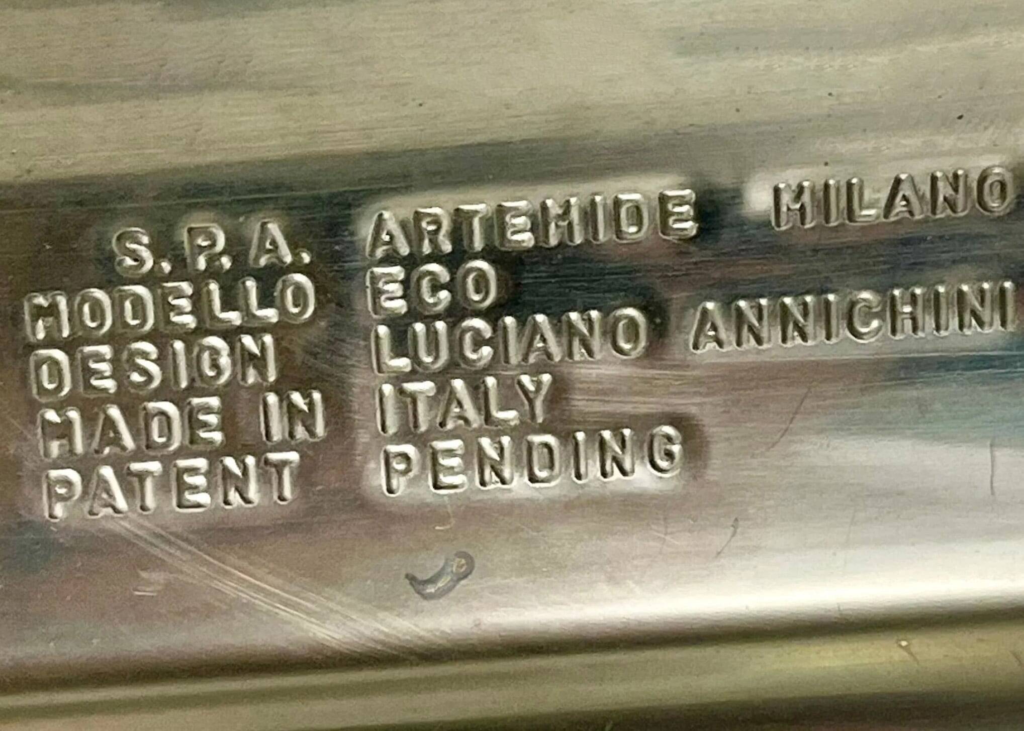 Lampe de table "Eco", par Luciano Annichini, Artemide, 1973