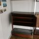 Modular shelves in Rio rosewood