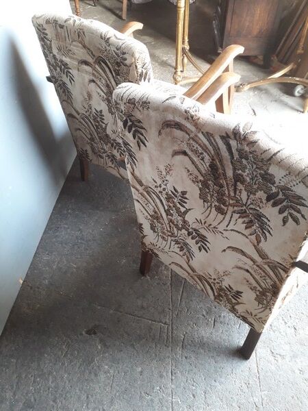 Pair of armchairs toads ep art deco 1930/40