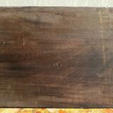 Tableau Alpin vintage années 50 - Sculpté et Pyrogravé - Ambiance Chal