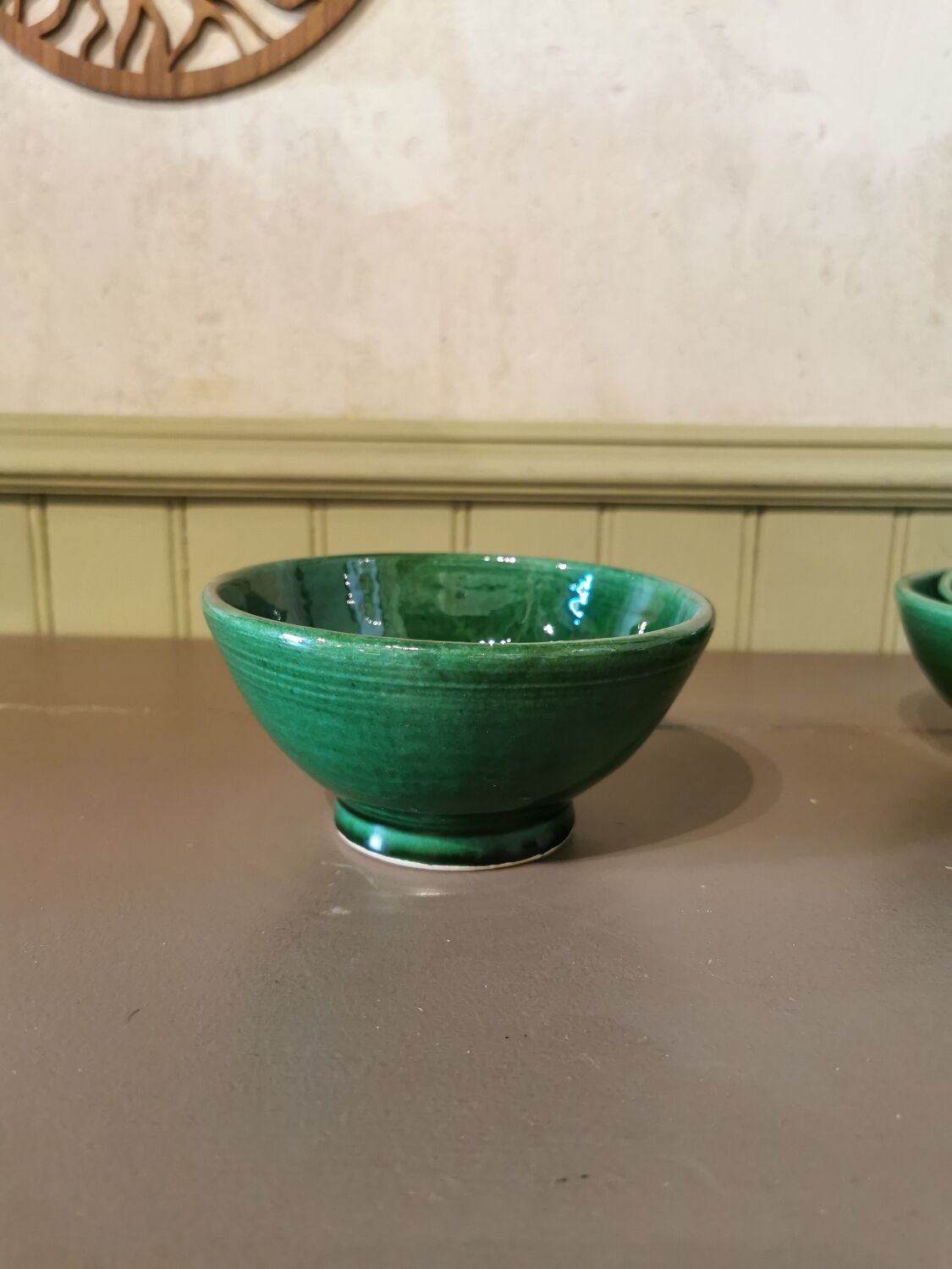 Trio of artisanal bowls Morocco