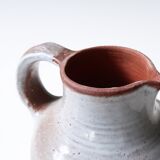 Sandstone milk pitcher by Jeanne and Norbert Pierlot, 60s