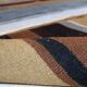 Vintage Indian Modern Handmade Carpet 171cm x 241cm 1980s, 1C551