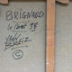 Oil on canvas by yann breiz (1923-2018). the port of brigneau, 1998.