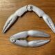 Vintage metal lobster claws